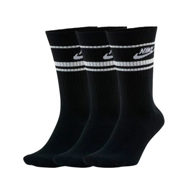 Essential Stripe Crew (3 Paare) Socken