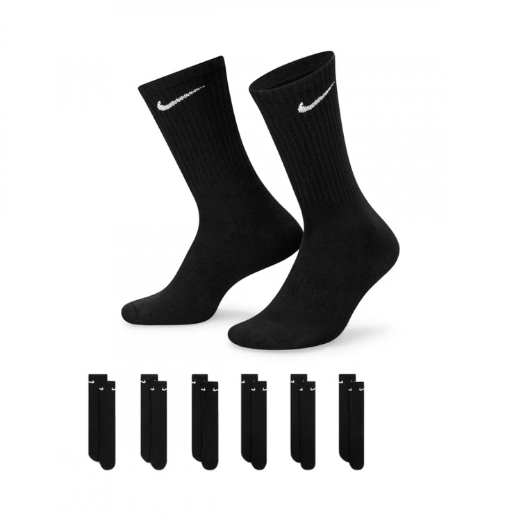 calcetines-nike-training-crew-6-pares-black-white-0