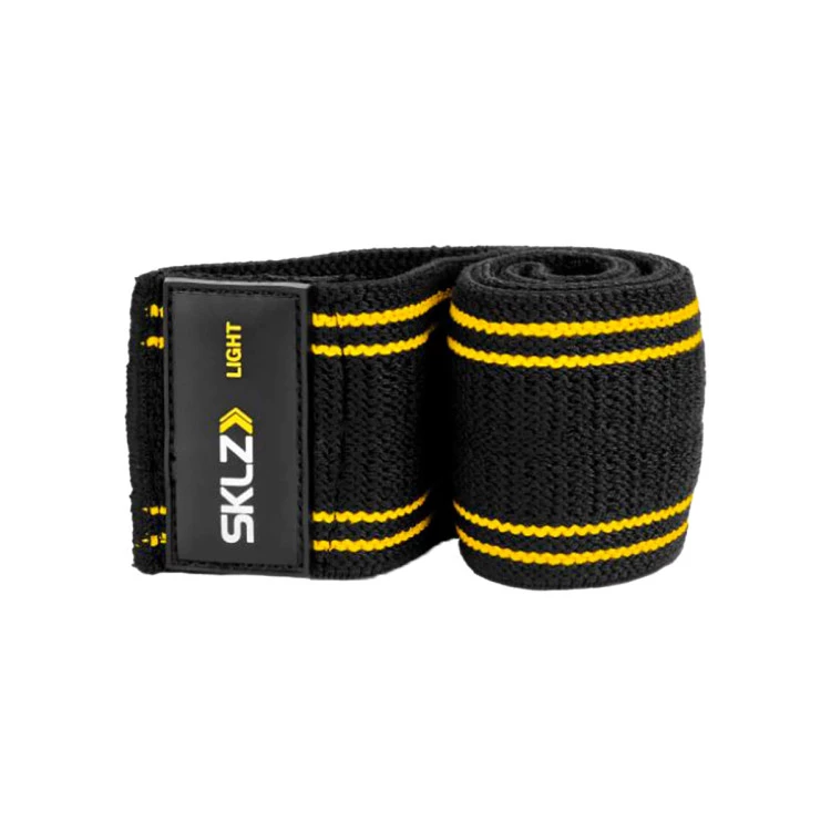 sklz-banda-pro-knit-mini-band-light-black-yellow-0