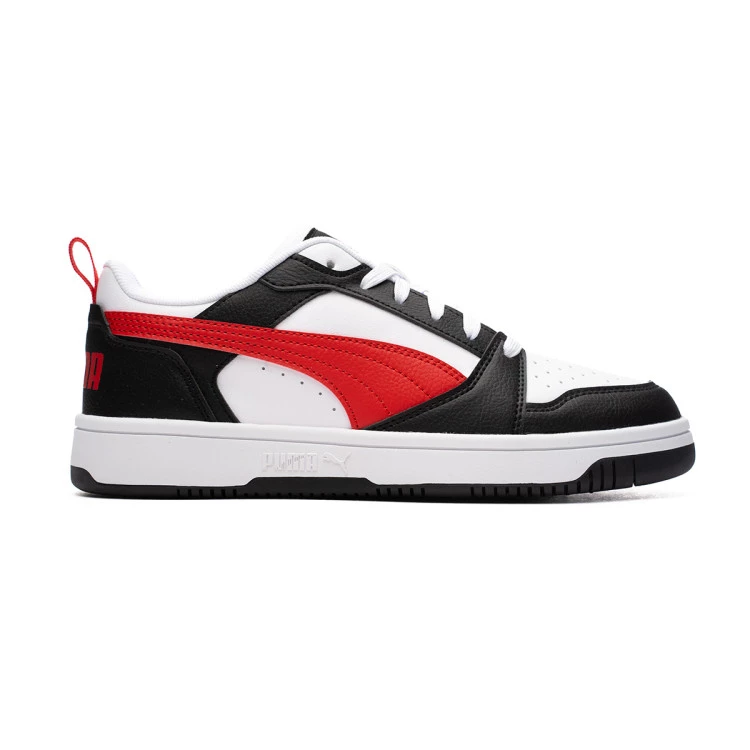 zapatilla-puma-rebound-v6-low-nino-white-for-all-time-red-black-1