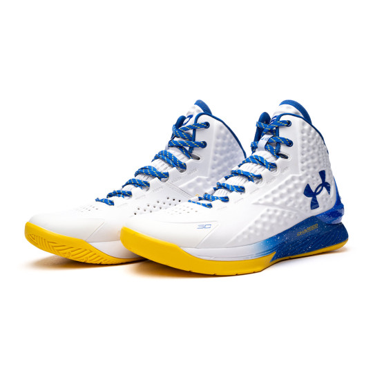 Basketball Shoes Under Armour Curry 1 White Basketball Emotion