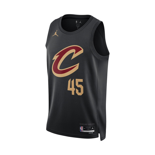 Jersey Jordan Cleveland Cavaliers Away Jersey 2022 Black Mitchell Donovan Basketball Emotion