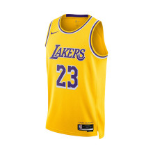 Los Angeles Lakers Icon Edition Lebron James 2023-2024 Jersey Yellow