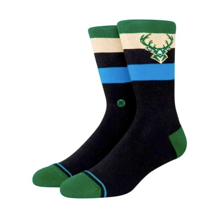 calcetines-stance-milwaukee-bucks-st-crew-dark-green-0