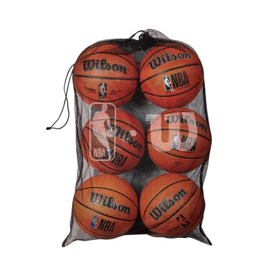 NBA 6 Ball Mesh Carry Sack