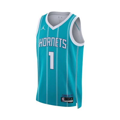 Camiseta Charlotte Hornets Swingman Icon Edition Lamelo Ball Niño