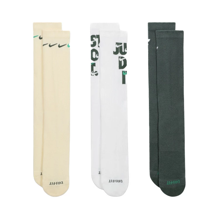 calcetines-nike-everyday-plus-cush-crew-3-par-144-coconut-milkwhite-whitevintage-green-vint-1