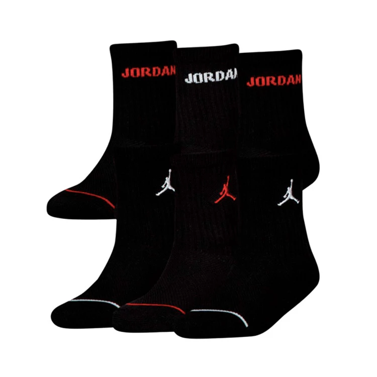 calcetines-jordan-legend-ankle-6-pares-black-0