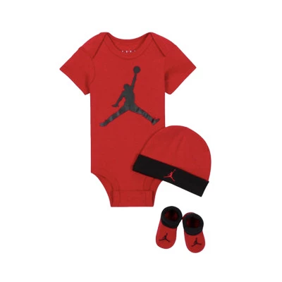 Completo Body-Berretto-Babbucce Jumpman Bebé