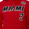 Sweat-shirt MITCHELL&NESS NBA Hall Of Fame Fleece Miami Heat - Dwyane Wade