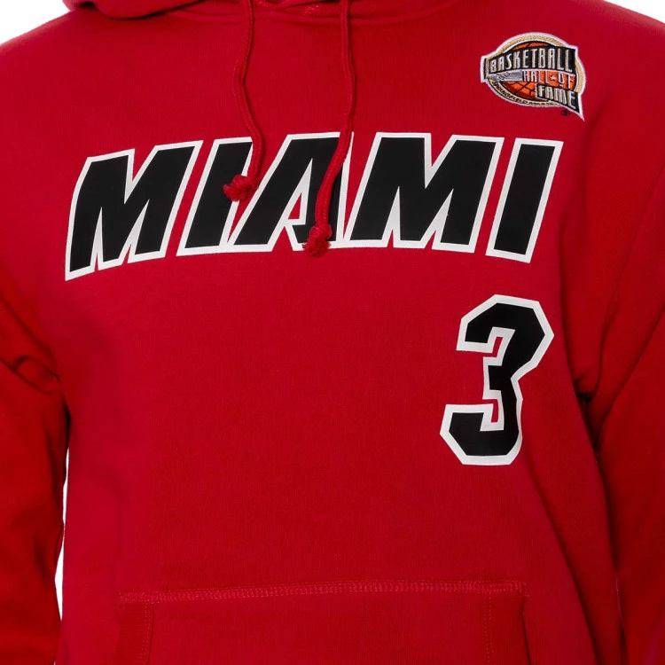 sudadera-mitchellness-nba-hall-of-fame-fleece-miami-heat-dwyane-wade-scarlet-2