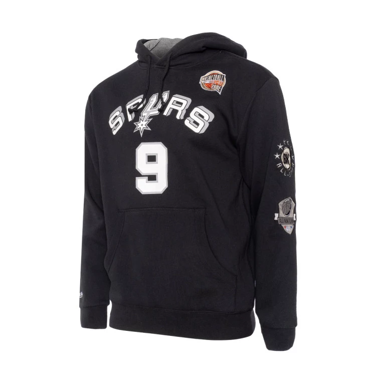 sudadera-mitchellness-nba-hall-of-fame-fleece-san-antonio-spurs-tony-parker-black-0