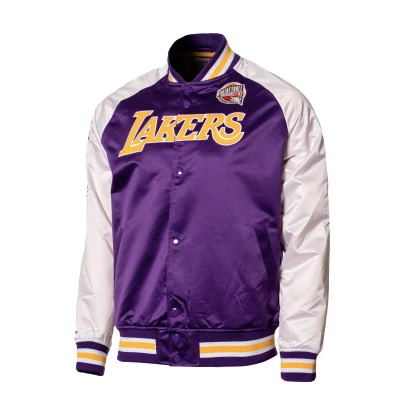 NBA Hall Of Fame N&N Satin Los Angeles Lakers - Pau Gasol Jacke