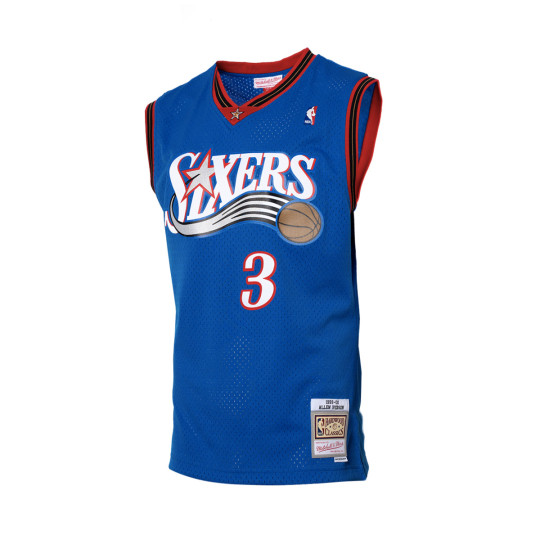 Trikot MITCHELL NESS Swingman Jersey Philadelphia 76Ers Allen Iverson 1999 koniglich Basketball Emotion