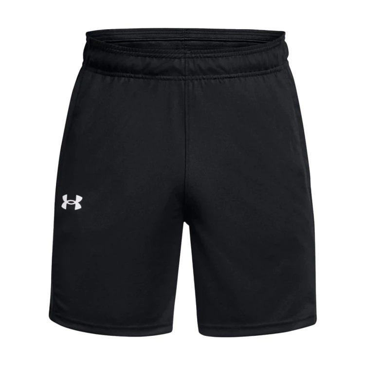 pantalon-corto-under-armour-baseline-black-white-white-0