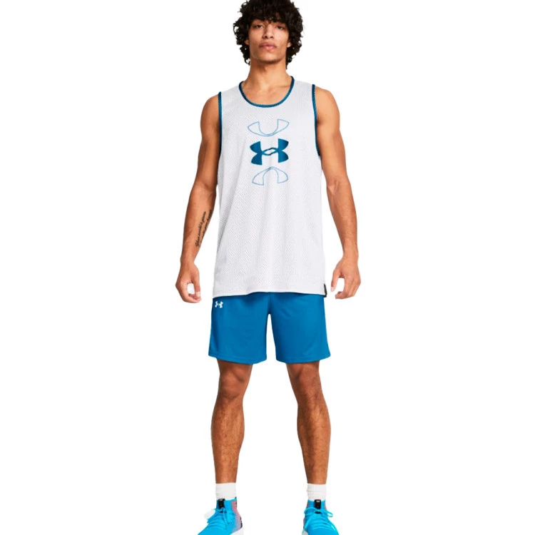 pantalon-corto-under-armour-baseline-viral-blue-photon-blue-white-3