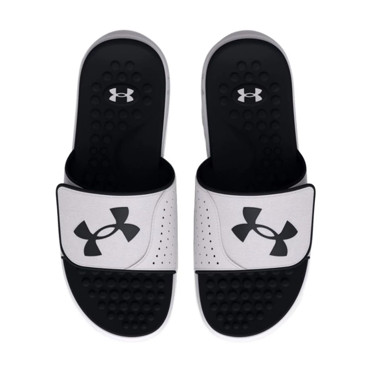 chanclas-under-armour-ignite-pro-white-black-4