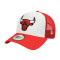 Chapéu New Era Chicago Bulls Color Blocked Trucker