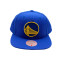 MITCHELL&NESS Team Ground 2.0 Snapback Golden State Warriors Cap