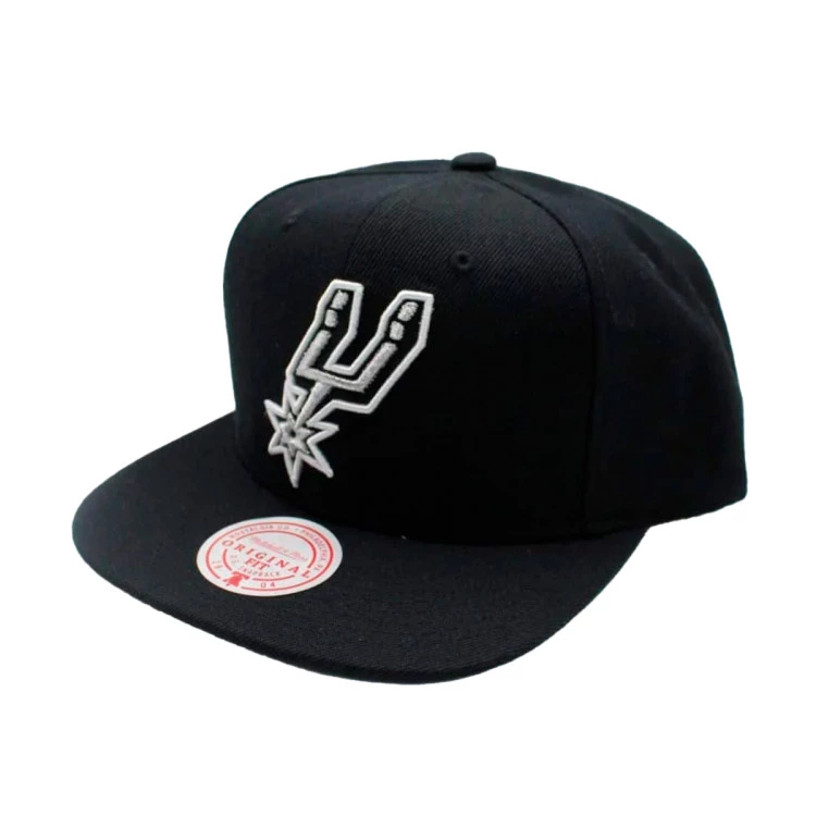 gorra-mitchellness-team-ground-2.0-snapback-san-antonio-spurs-black-0