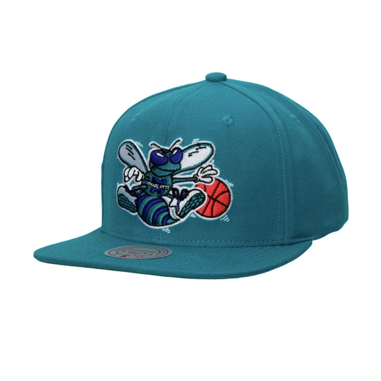 gorra-mitchellness-team-ground-2.0-snapback-charlotte-hornets-teal-0