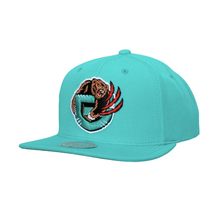 gorra-mitchellness-team-ground-2.0-snapback-vancouver-grizzlies-teal-0