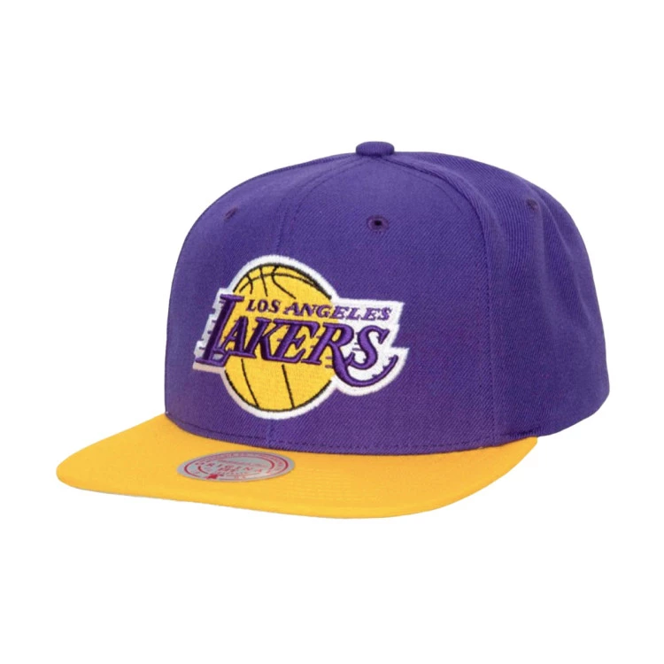 gorra-mitchellness-team-2-tone-2.0-snapback-nba-los-angeles-lakers-purple-yellow-0