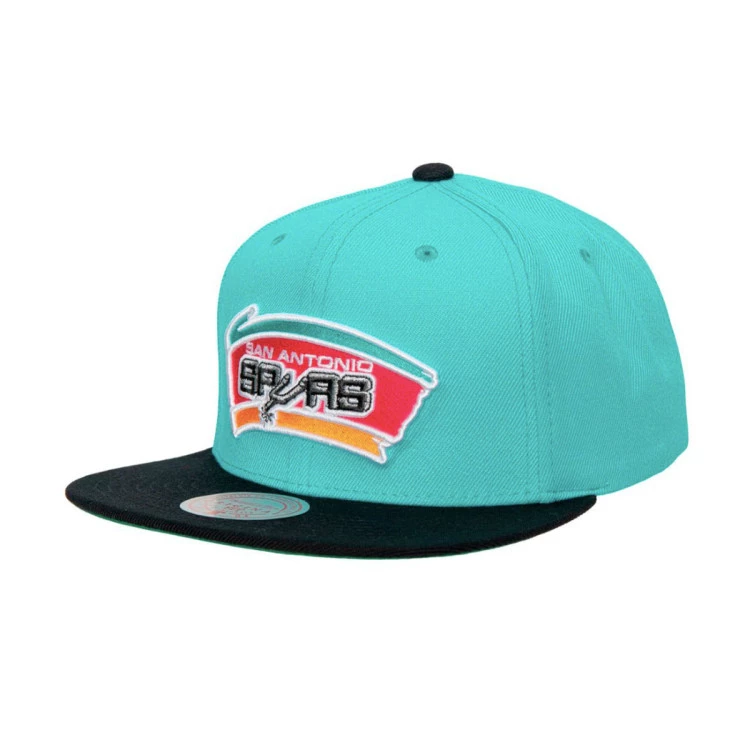 gorra-mitchellness-team-2-tone-2.0-snapback-san-antonio-spurs-teal-black-0