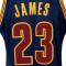 Jersey MITCHELL&NESS NBA Authentic Cleveland Cavaliers Lebron James 2015-16