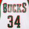 Camisola MITCHELL&NESS Swingman Jersey Milwaukee Bucks - Giannis Antetokounmpo 2013-14