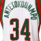 Camisola MITCHELL&NESS Swingman Jersey Milwaukee Bucks - Giannis Antetokounmpo 2013-14