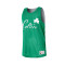 MITCHELL&NESS Wende-Mesh-Übungs-T-Shirt mit Vintage-Logo und Boston Celtics-Logo Top