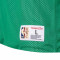 MITCHELL&NESS Wende-Mesh-Übungs-T-Shirt mit Vintage-Logo und Boston Celtics-Logo Top