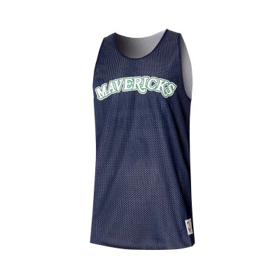 Top Reversible Mesh Practice Tank Vintage Dallas Mavericks