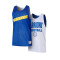 Top MITCHELL&NESS Reversible Mesh Practice Tank Vintage Golden State Warriors