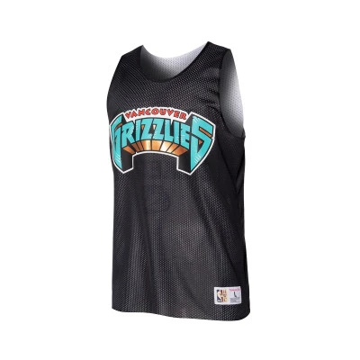 Top Réversible Mesh Practice Tank Vintage Vancouver Grizzlies