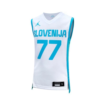 Kids Slovenia National Team Home Kit Luka Doncic 2024 Jersey