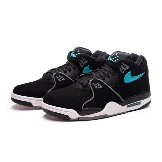 Sneaker Nike Air Flight 89 Black Dusty Cactus White Cool Grey Basketball Emotion