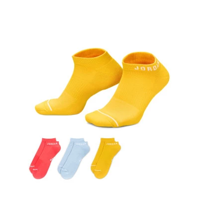 Everyday Cushioned Poly No-show (3 Pares) Socken