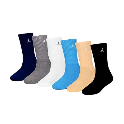 Kids Everyday Essentials Crew (6 Pairs) Socks