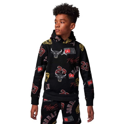 Sudadera Essentials AOP Fleece Niño