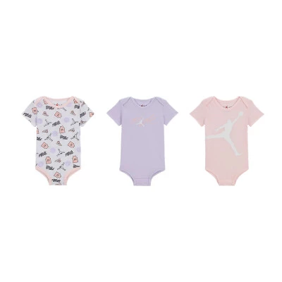 Jumpman Flight Patch Bebé (3 Piezas) Bodysuit