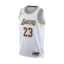 Los Angeles Lakers Association Edition Lebron James Jersey White