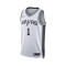 Maillot Nike San Antonio Spurs Association Edition Wembanyama