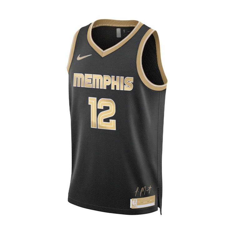 camiseta-nike-memphis-grizzlies-select-series-ja-morant-black-club-gold-0