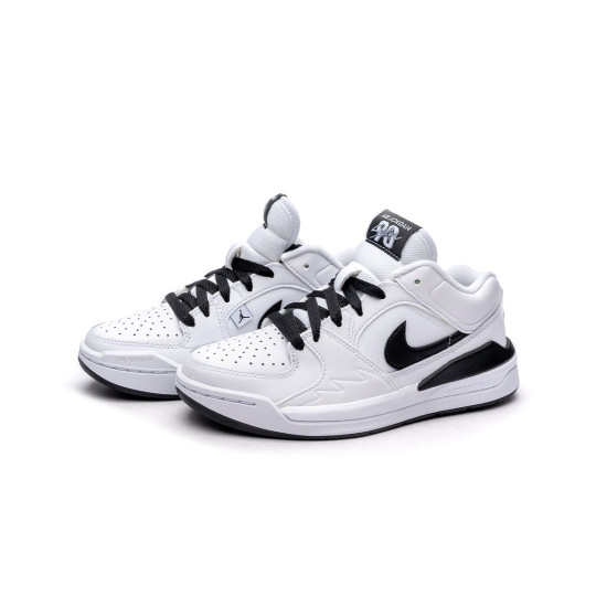 Trainers Jordan Kids Stadium 90 White Black Cool Grey Basketball Emotion