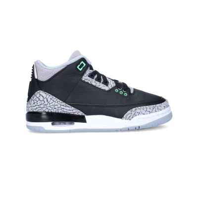 Sapatilha Air Jordan 3 Retro Green Glow Criança