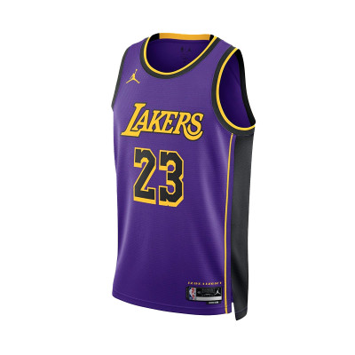 Camiseta Los Angeles Lakers Statement Swingman Lebron James Preescolar