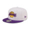 Chapéu New Era White Crown Team 9Fifty Los Angeles Lakers