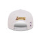 Chapéu New Era White Crown Team 9Fifty Los Angeles Lakers